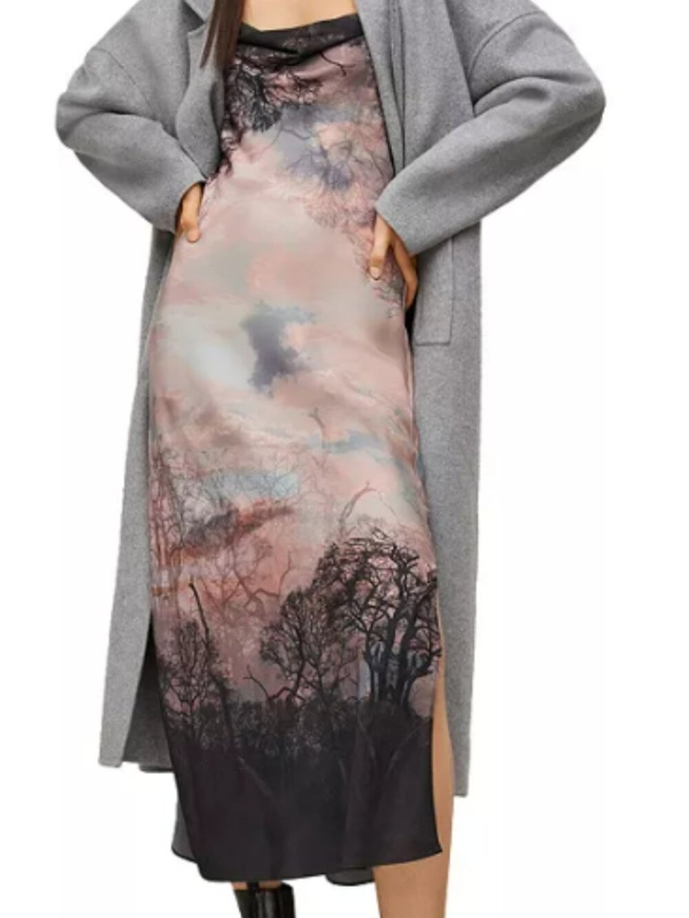 All Saints Hadley Sumire Dress NWT's UK 14 / US 10 - Picture 3 of 7